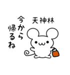 天神林さん用ねずみくん（個別スタンプ：17）