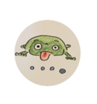 A crushed frog（個別スタンプ：6）