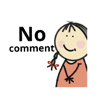 I'm Nana.（個別スタンプ：3）