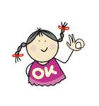 I'm Nana.（個別スタンプ：4）