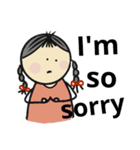 I'm Nana.（個別スタンプ：10）