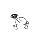 白い、やつ（個別スタンプ：3）