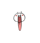白い、やつ（個別スタンプ：6）
