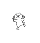 白い、やつ（個別スタンプ：16）