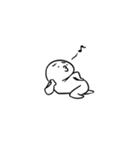 白い、やつ（個別スタンプ：17）