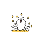 白い、やつ（個別スタンプ：34）