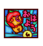 すてんどり（個別スタンプ：1）