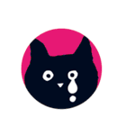 黒猫のクロックムッシュ（個別スタンプ：38）