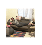 Watching TV（個別スタンプ：6）