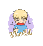 Blonde Kiddo - Expression（個別スタンプ：5）