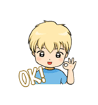 Blonde Kiddo - Expression（個別スタンプ：6）