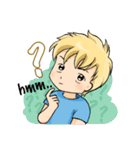 Blonde Kiddo - Expression（個別スタンプ：8）