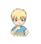 Blonde Kiddo - Expression（個別スタンプ：13）