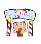 Tamaru^..^！16Merry Christmas.（個別スタンプ：1）