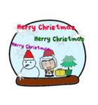 Tamaru^..^！16Merry Christmas.（個別スタンプ：5）