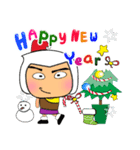 Tamaru^..^！16Merry Christmas.（個別スタンプ：13）