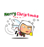 Tamaru^..^！16Merry Christmas.（個別スタンプ：35）