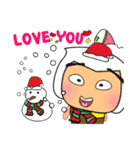 Tamaru^..^！16Merry Christmas.（個別スタンプ：38）