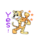 Joy Tiger（個別スタンプ：18）