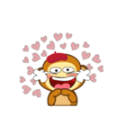 Monkeys_Valentine_animate_01（個別スタンプ：22）