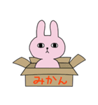 よくわかっていないうさぎ（個別スタンプ：40）