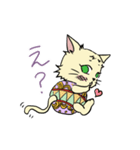 手毬ねこ（個別スタンプ：3）