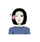 puan : facial expressions（個別スタンプ：6）