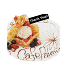 Cafe Palette Menu（個別スタンプ：3）