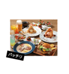Cafe Palette Menu（個別スタンプ：18）