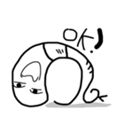 white earthworms（個別スタンプ：3）