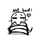 white earthworms（個別スタンプ：18）