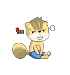 Po : The Little Squirrel（個別スタンプ：13）