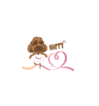 ballerina TUTU and black swan PETTI（個別スタンプ：8）
