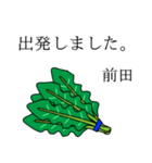 前田のビジネスほうれん草（個別スタンプ：5）