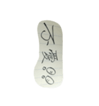 I love your handwriting Chinese（個別スタンプ：4）