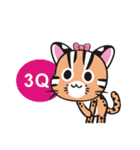 Leopard Cat sister - the daily（個別スタンプ：2）