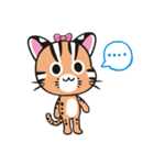 Leopard Cat sister - the daily（個別スタンプ：8）