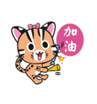 Leopard Cat sister - the daily（個別スタンプ：12）