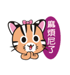 Leopard Cat sister - the daily（個別スタンプ：24）