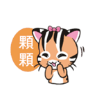 Leopard Cat sister - the daily（個別スタンプ：30）