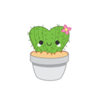 A cute cactus（個別スタンプ：1）
