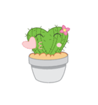 A cute cactus（個別スタンプ：4）