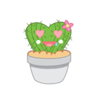 A cute cactus（個別スタンプ：6）
