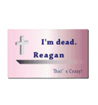 名刺風日常会話『Reagan』専用（個別スタンプ：19）