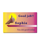 名刺風日常会話『Sophie』専用（個別スタンプ：21）