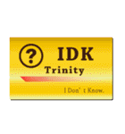 名刺風日常会話『Trinity』専用（個別スタンプ：26）