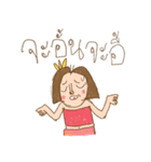 am I drawing good ？ v.Northern Thai（個別スタンプ：7）