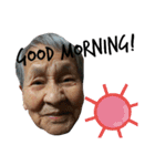95歳園江さんの英語挨拶（個別スタンプ：1）