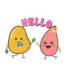 Potato ＆ Sweet Potato（個別スタンプ：1）