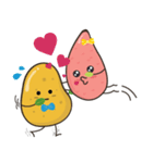 Potato ＆ Sweet Potato（個別スタンプ：4）